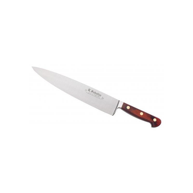 Cutit de gatit oriental, lungime 17cm, cu buzunare de aer, Sabatier.