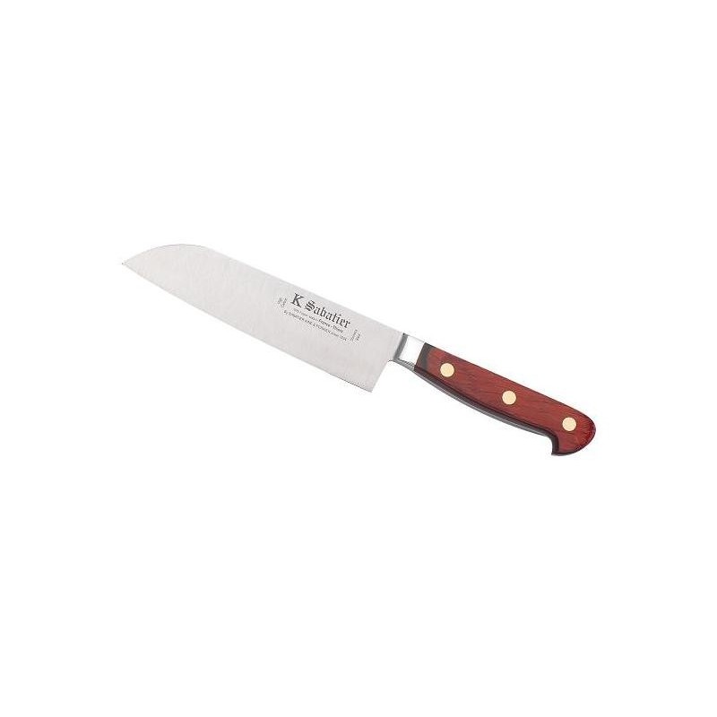 Cutit de gatit oriental, lungime 17cm, cu buzunare de aer, Sabatier.