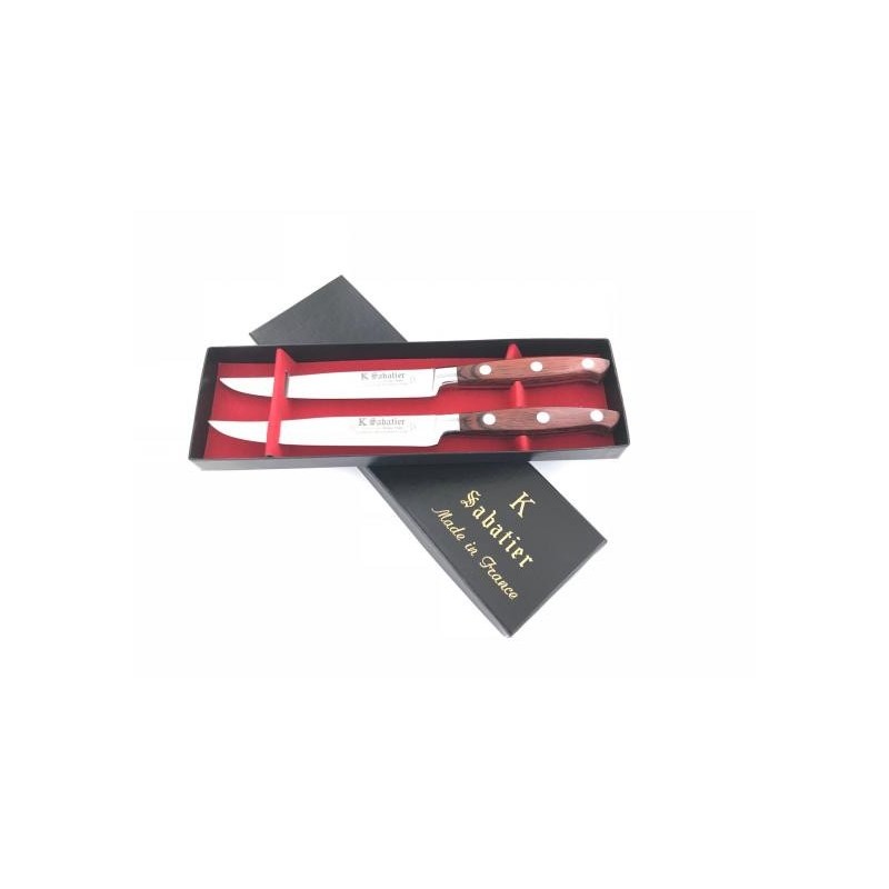 Set 2 cutite pentru friptura, lungime 13cm, Sabatier Elegance.