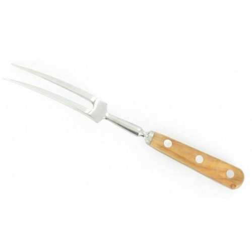 Cutit de feliat, lungime 20cm, otel carbon, maner din lemn de maslin, Sabatier Au Carbone-Olive.