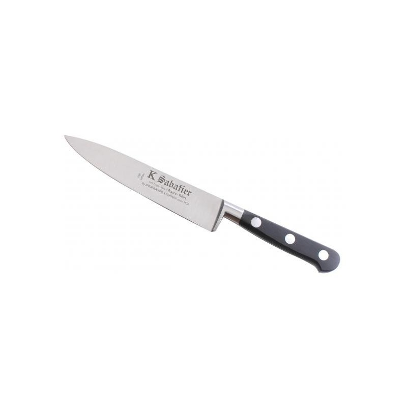 Cutit de gatit, lungime 10cm, otel carbon,Sabatier Au Carbone.